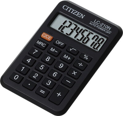 LC 210 - kalkulačka Citizen