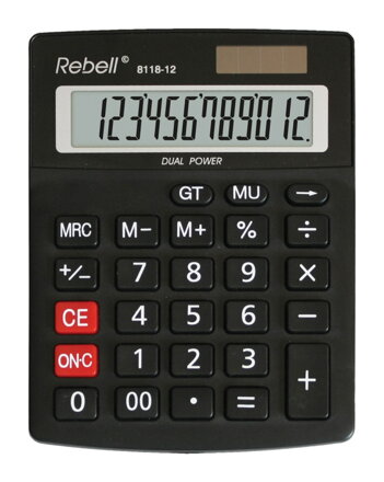 8118-12 - kalkulačka Rebell