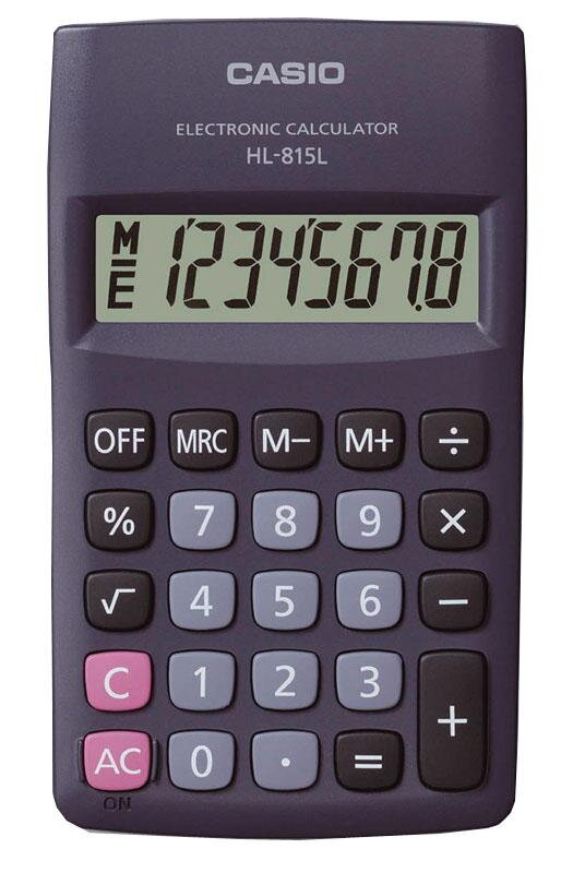 HL 815 L-BK - kalkulačka Casio