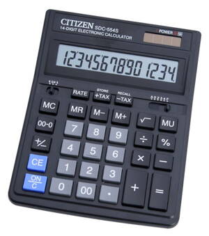 SDC 554 - kalkulačka Citizen